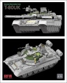 Zdjęcie dodatkowe produktu Russian T-80UK Main Battle tank 1:35 Rye Field Model 5115