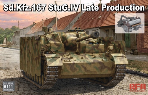 Sd.Kfz.167 StuG.lV Late Production 1:35 Rye Field Model 5111