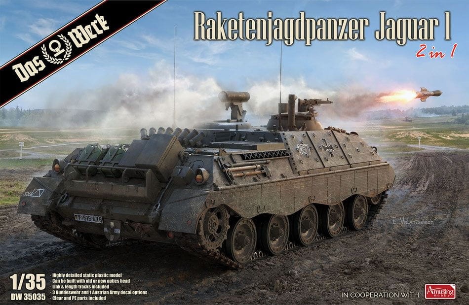 Zdjęcie główne produktu Raketenjagdpanzer Jaguar 1 1:35 Das Werk 35035