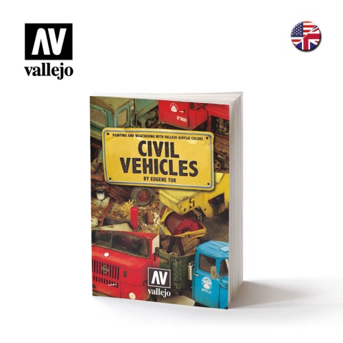 Eugene Tur: Civil Vehicles Book Vallejo 75012
