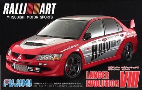 Mitsubishi Ralliart Lancer Evolution VIII 1:24 Fujimi 038179