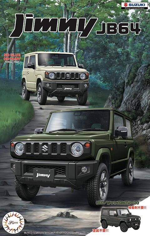 Zdjęcie główne produktu Suzuki Jimny JB64 (XC/Jungle Green) 1:24 Fujimi 066356