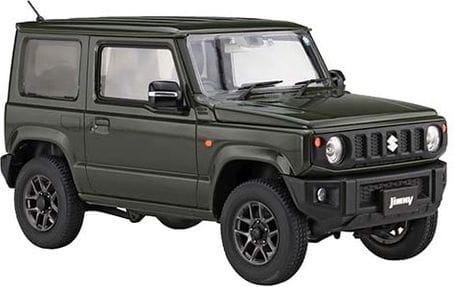 Zdjęcie dodatkowe produktu Suzuki Jimny JB64 (XC/Jungle Green) 1:24 Fujimi 066356