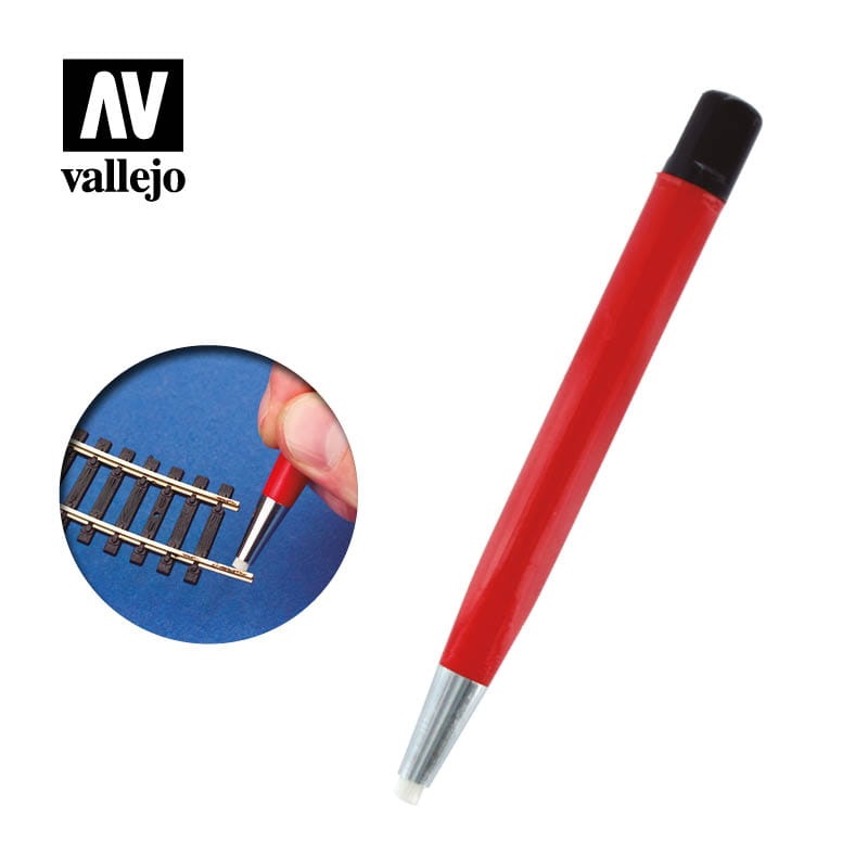 Zdjęcie główne produktu Pędzel z włókna szklanego 4mm Vallejo T15001
