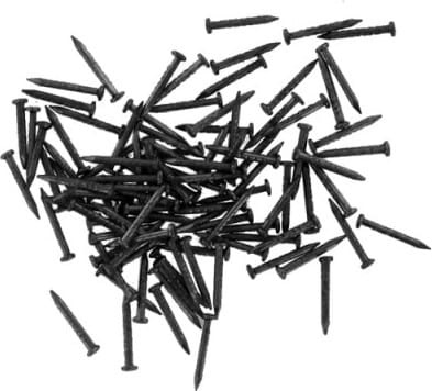 Black pusher pins PPU8174 (7.5mm, 100pcs) Modelcraft Shesto PPU8174/PB