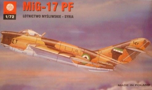 Mikoyan-Guriewitz Mig-17 PF Syrian Air Force 1:72 Plastic 024