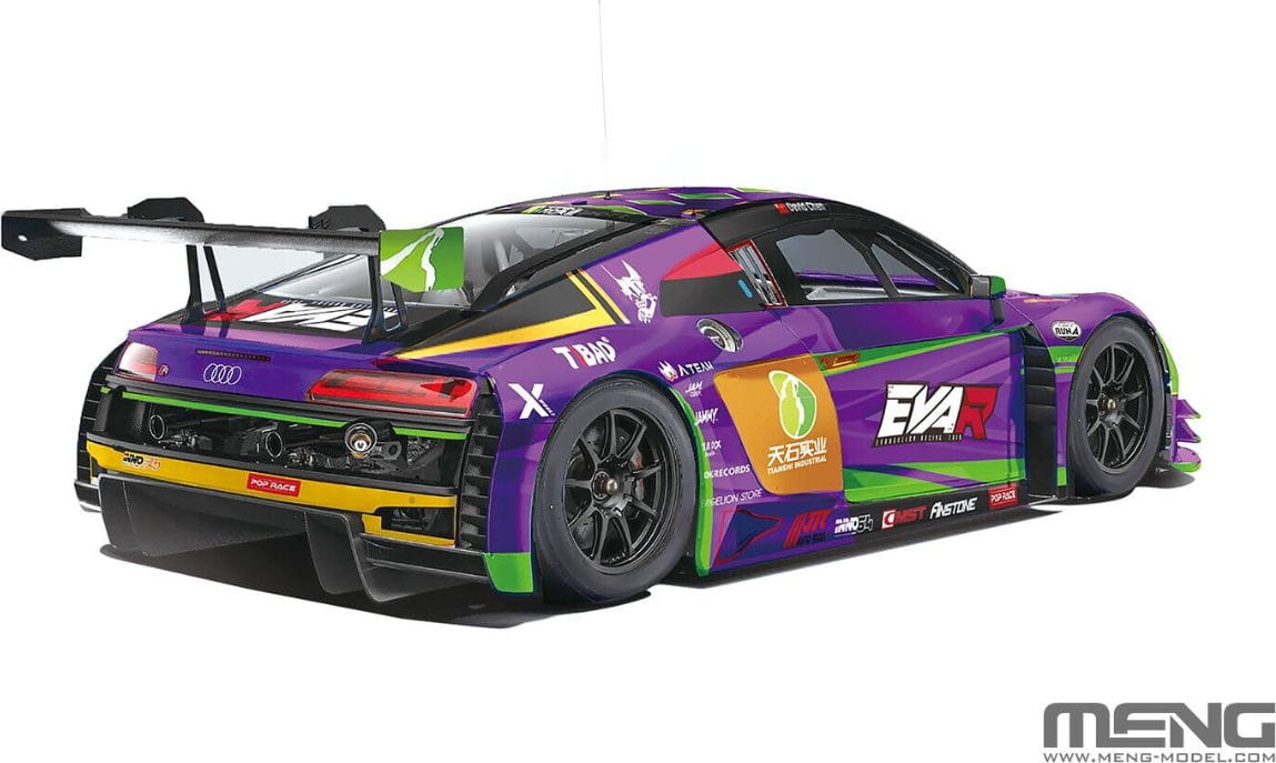 Zdjęcie dodatkowe produktu Audi R8 LM EVA RT Test Type-01 TSRT 1:24 Meng CS008