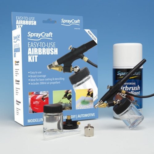 Easy to use Spraycraft Shesto SP15K airbrush kit