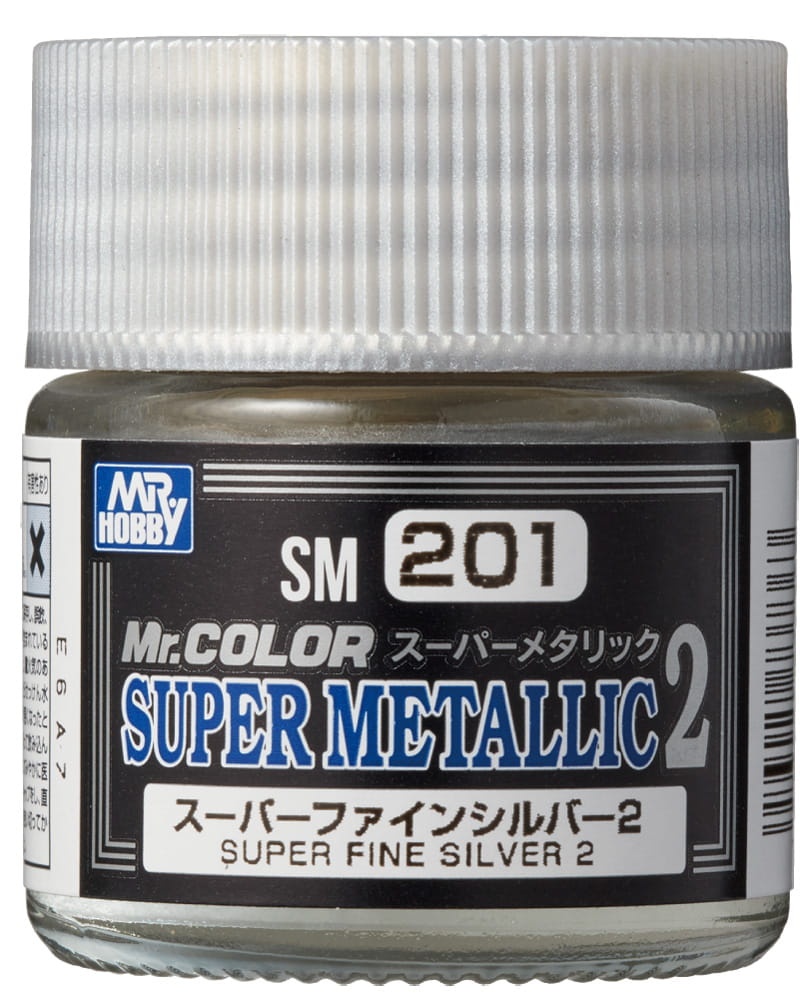 Zdjęcie dodatkowe produktu Mr. Hobby SM-208 Super Duralumin farba 10ml Super Metallic 2