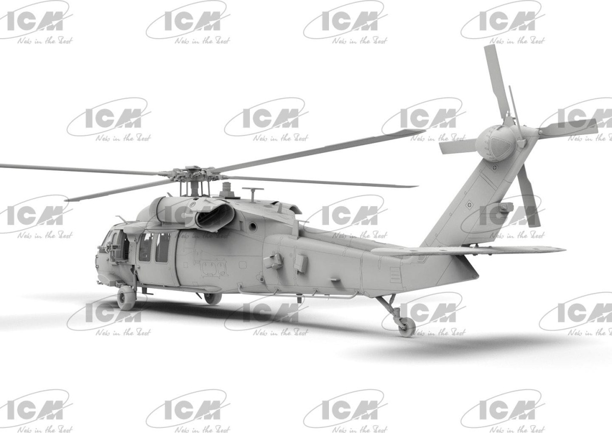 Zdjęcie dodatkowe produktu MH-60L Black Hawk 1:48 ICM 48360