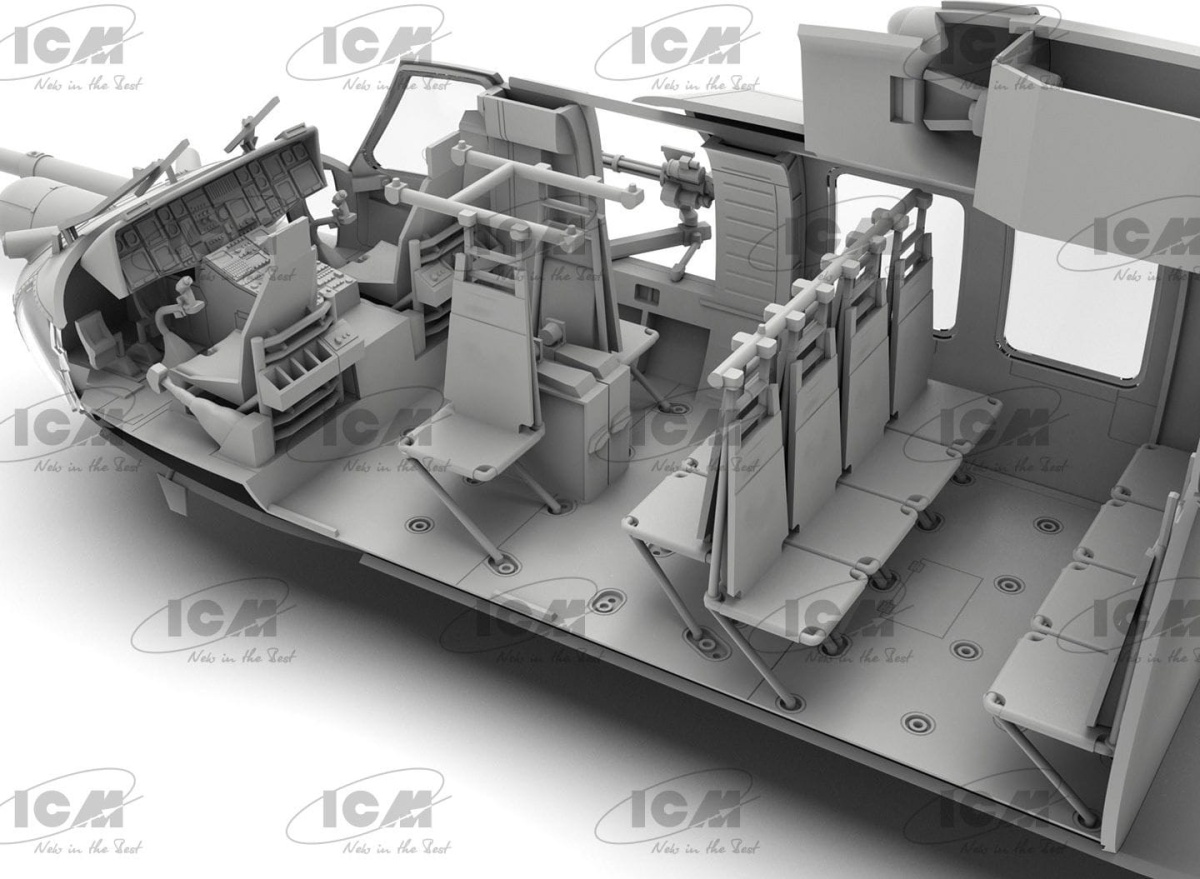 Zdjęcie dodatkowe produktu MH-60L Black Hawk 1:48 ICM 48360