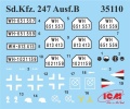 Zdjęcie dodatkowe produktu Pojazdy Opancerzone Wehrmachtu 1:35 ICM DS3525