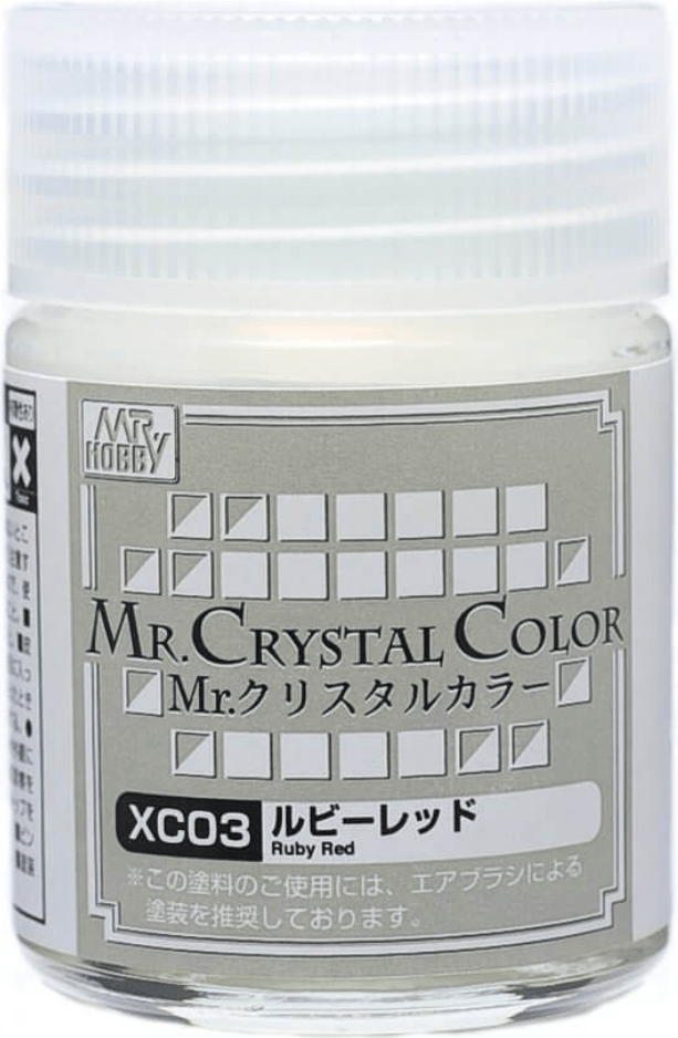 Zdjęcie główne produktu Mr. Crystal Color XC03 Ruby Red Mr. Hobby XC-03 farba 18ml