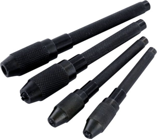 Modelcraft pin vise set (4pcs) Shesto PPV4001-S