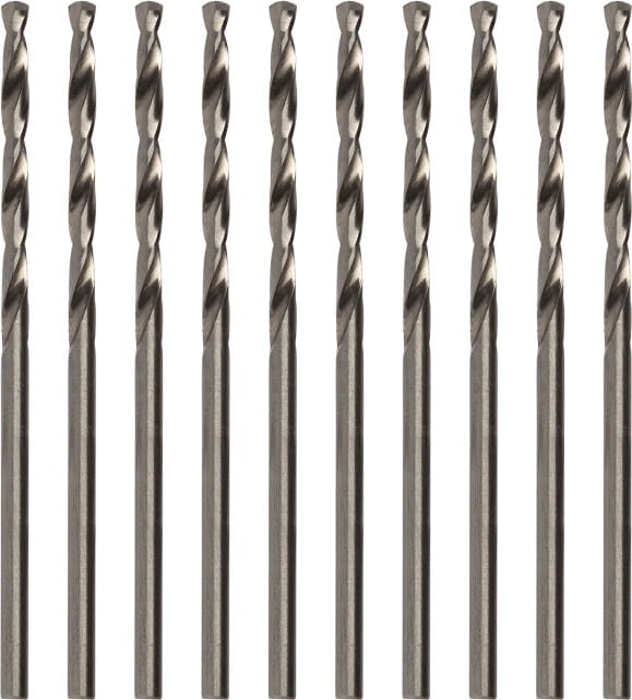 Zdjęcie główne produktu Precyzyjne wiertła HSS Modelcraft 1,5 mm (zestaw 10 sztuk) Shesto PDR1910-15