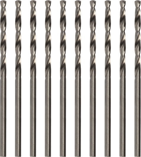 Zdjęcie główne produktu Precyzyjne wiertła HSS Modelcraft 1,0 mm (zestaw 10 sztuk) Shesto PDR1910-10