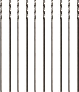 Zdjęcie główne produktu Precyzyjne wiertła HSS Modelcraft 0,8 mm (zestaw 10 sztuk) Shesto PDR1910-08