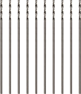 Zdjęcie główne produktu Precyzyjne wiertła HSS Modelcraft 0,6 mm (zestaw 10 sztuk) Shesto PDR1910-06