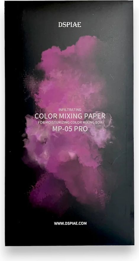 Zdjęcie główne produktu Papier do mokrej palety Palette Color Mixing Paper (Infiltrating) PRO (50szt) DSPIAE MP-05PRO