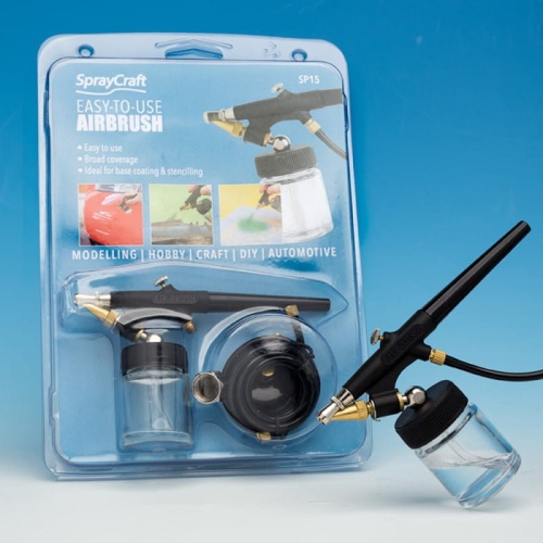 Spraycraft Shesto SP15 single function airbrush for beginners