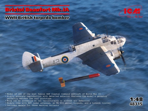 Bristol Beaufort Mk.IA 1:48 ICM 48315