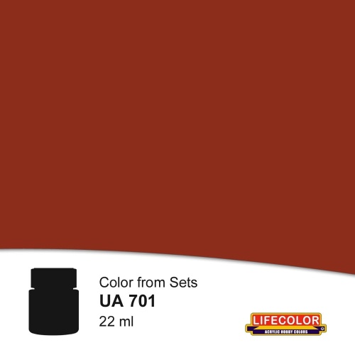 Rust Dark Shadow paint 22ml Lifecolor UA701