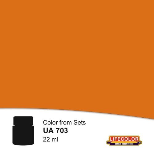 Rust Light Shadow 1 paint 22ml Lifecolor UA703