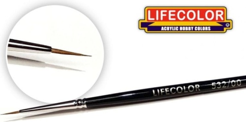 Lifecolor natural 00 round brush TA532-00