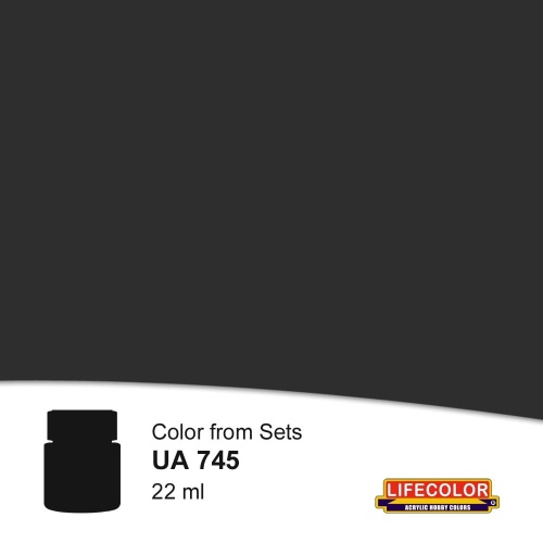 European Asphalt paint 22ml Lifecolor UA745