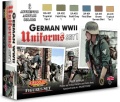 Zdjęcie główne produktu German Uniforms WWII Set 1 (farba 6x 22ml) Lifecolor CS04