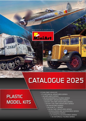 MiniArt 2025 Models Catalog (55025)