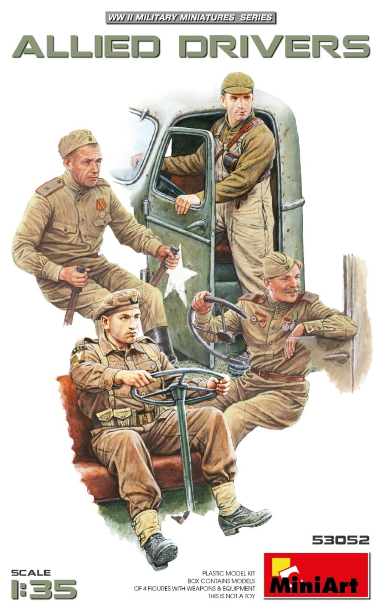 Zdjęcie główne produktu Allied Drivers 1:35 MiniArt 53052