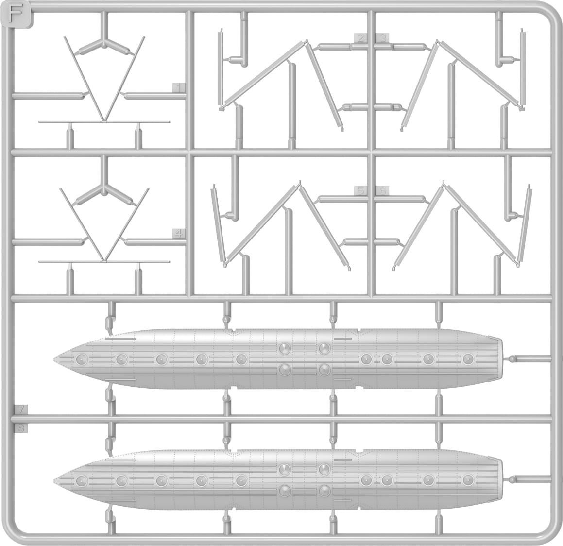 Zdjęcie dodatkowe produktu Junkers F13 Float Plane. Early Prod 1:48 MiniArt 48004