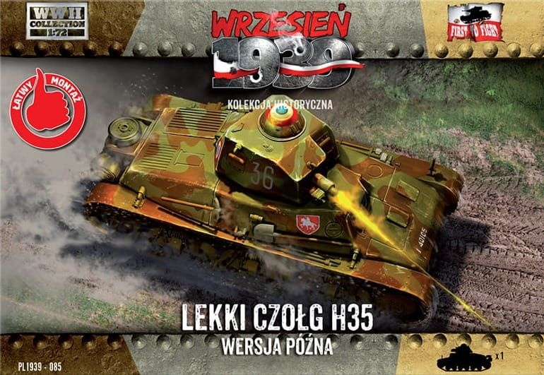 Zdjęcie dodatkowe produktu H35 late version 1:72 First To Fight PL085