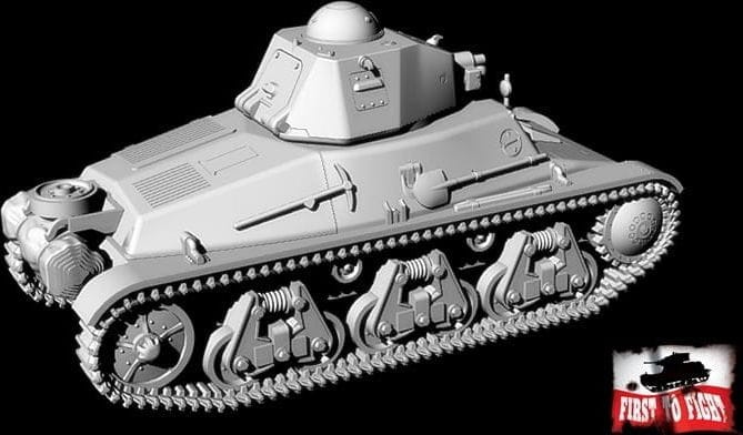 Zdjęcie dodatkowe produktu H35 late version 1:72 First To Fight PL085
