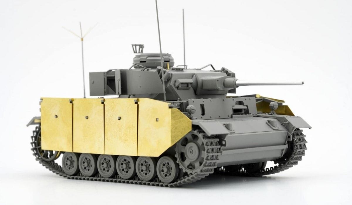 Zdjęcie dodatkowe produktu Pz.Bef.Wg.III Ausf.K 2in1 w/Schurzen 1:35 Border Model BT048