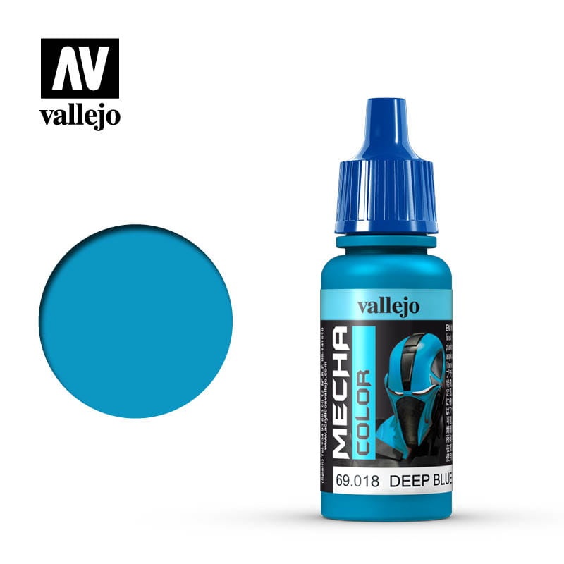 Zdjęcie główne produktu Vallejo 69018 Deep Blue Mecha Color Farba
