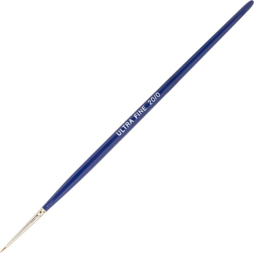 Modelcraft 20/0 Natural Round Brush Ultra-Fine Detail Brush (20/0) Shesto PPB2220-0
