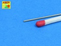 Zdjęcie dodatkowe produktu Pręty mosiężne fi 0,7mm długość 245mm x 7 szt. ABER BR07