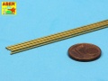 Zdjęcie dodatkowe produktu Pręty mosiężne fi 0,8mm długość 245mm x 6 szt. ABER BR08