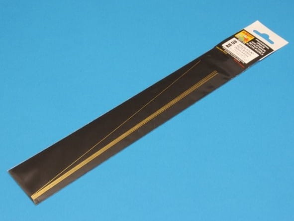 Zdjęcie dodatkowe produktu Pręty mosiężne fi 0,8mm długość 245mm x 6 szt. ABER BR08