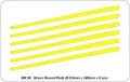 Zdjęcie dodatkowe produktu Pręty mosiężne fi 0,8mm długość 245mm x 6 szt. ABER BR08