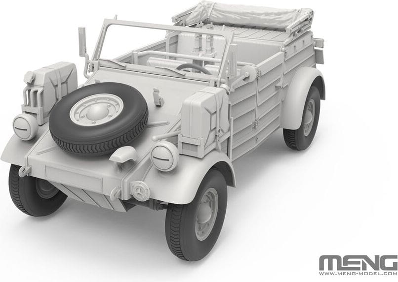 Zdjęcie dodatkowe produktu German Pkw.K1 Kubelwagen Type 82 (North Africa) 1:35 Meng VS015