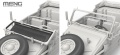 Zdjęcie dodatkowe produktu German Pkw.K1 Kubelwagen Type 82 (North Africa) 1:35 Meng VS015