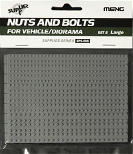 Nuts and Bolts Set B Large 1:35 Meng SPS06