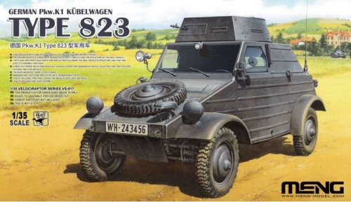 German Pkw. K1 Kubelwagen Type 823 1:35 Meng VS017
