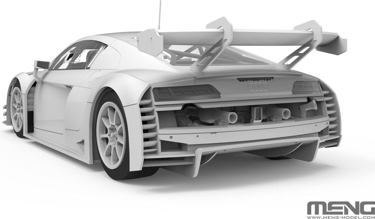 Zdjęcie dodatkowe produktu Audi R8 LMS GT3 EVO II Absolute Racing 1:24 Meng CS009
