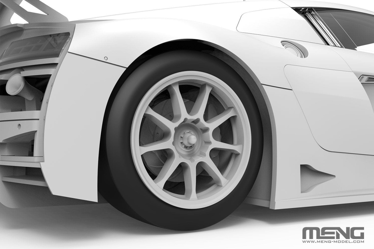 Zdjęcie dodatkowe produktu Audi R8 LMS GT3 EVO II Absolute Racing 1:24 Meng CS009