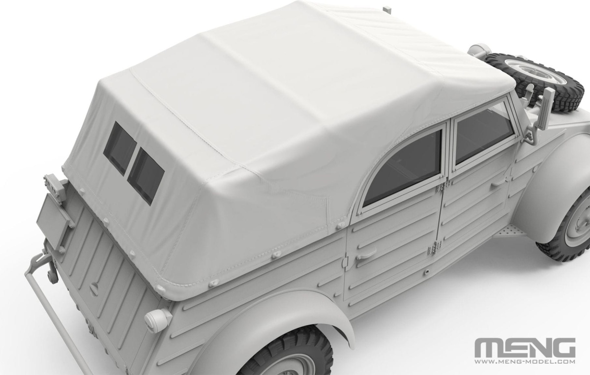 Zdjęcie dodatkowe produktu German Pkw.K1 Kubelwagen Type 82 (Eastern Front) 1:35 Meng VS016