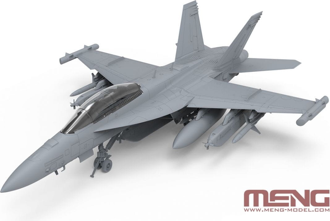 Zdjęcie dodatkowe produktu Boeing EA-18G Growler Electronic Attack Aircraft Yellow Jackets 1:48 Meng LS019